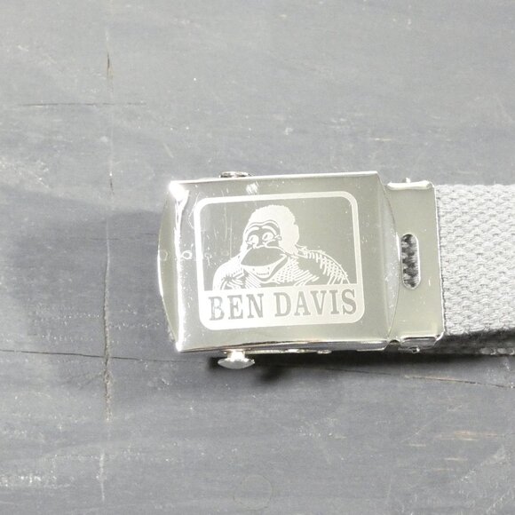 Ben Davis Belt Gray Web 47" at longest point. - Picture 4 of 5